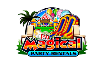 create awesome and gorgeous bounces house logo design