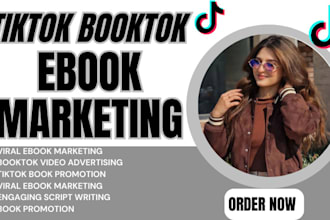 book promotion booktok tik tok video ebook marketing amazon kdp ads