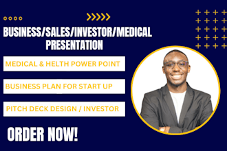do powerpoint presentation business plan sales pitch deck medical presentation