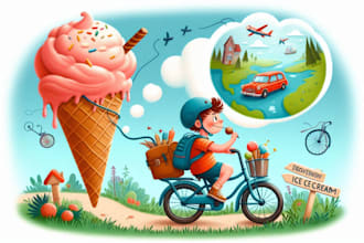 create children story book illustrations