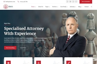 personal injury website brain injury website law firm website personal website