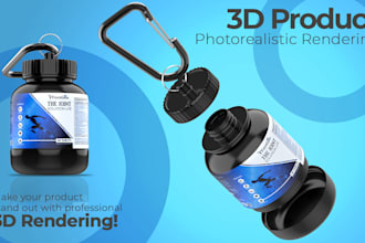 do cgi product photography rendering