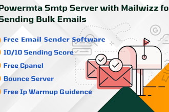 setup premium powermta smtp server bulk email to send unlimited emails