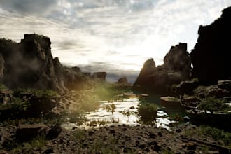 design 3d environment in ue5