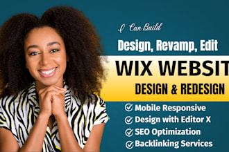 build wix landing page wix studio design wix to wordpress redesign wix website