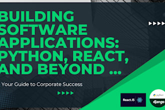 develop full stack applications and API dev  using python django and react js