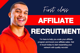do affiliate recruitment recruit members for affiliate program, affiliate signup
