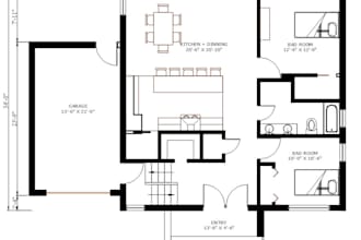 do 2d floor plan, house plan, blue print, master floor plan