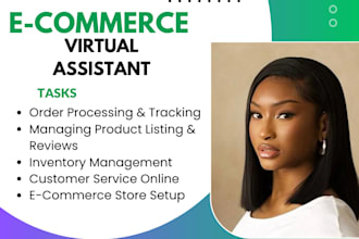 be your virtual ecommerce store manager and  assistant