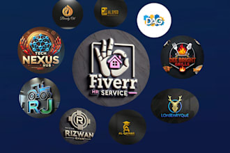 design a professional 3d logo with free mockup