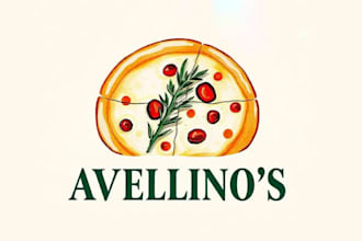 create amazing and stunning pizza logo design