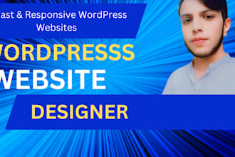 design a professional wordpress website