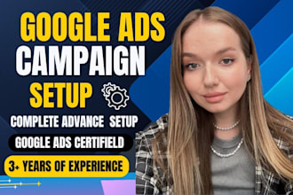 setup google ads manager campaign expert PPC advertising SEO optimization