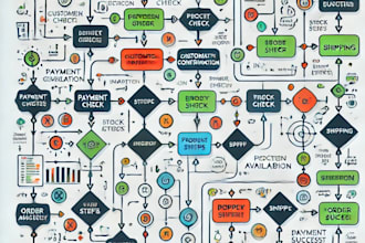 craft efficient workflows,flowcharts, engaging process flows