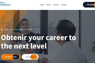 design or redesign hostinger website, bluehost website, duda and godaddy website