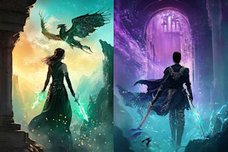 design your fantasy book cover