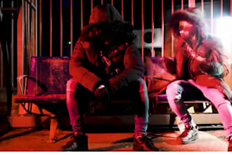 create a high quality hip hop rap music video cinematic vfx