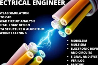 assist you electrical engineering tutoring, projects, and problems