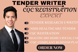 do cqc healthcare registration tender writing homecare tender cqc registration