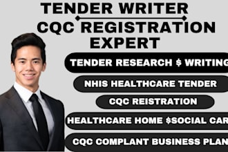 do cqc healthcare registration tender writing homecare tender cqc registration