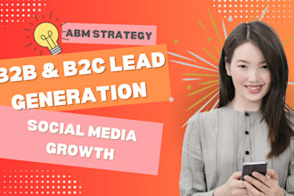 drive b2b growth, abm strategy, lead generation, high value client conversion
