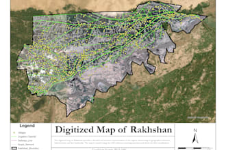 gis mapping, spatial analysis many more with arcgis, qgis