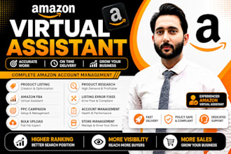 your amazon fba virtual assistant, amazon account manager, amazon listing error