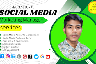 be your social media marketing, personal assistant, and  content creator