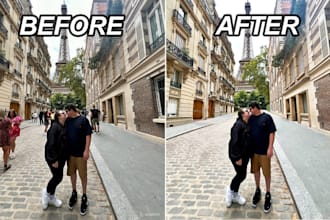 remove object or add watermark, logo, text, and photoshop editing