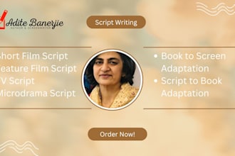 write a short or feature film screenplay