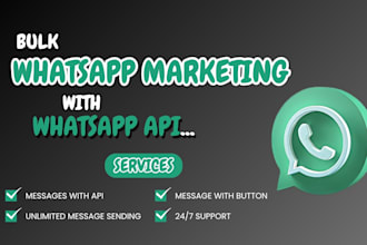 send whatsapp bulk messages and promotions to your clients