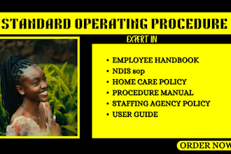 home care employee handbook craft policy procedure manual grant proposal writing