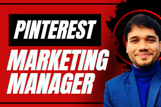 be your pinterest marketing manager to run ads seo  affiliate