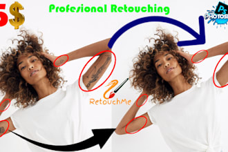 retouching any type of image