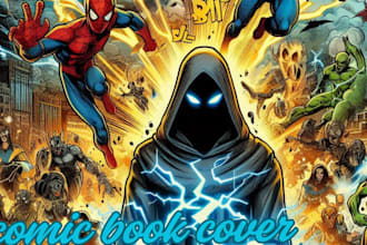draw quality comic cover cover page cover art character art dungeons and dragons