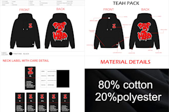 design fashion denim sketches menswear and make techpack