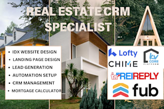 kvcore website, lofty crm, follow up boss, idx website, boldtrail, real estate