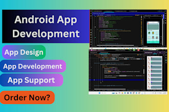 design and develop android apps in android studio