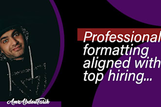 write your CV, resume, cover letter and optimize linkedin