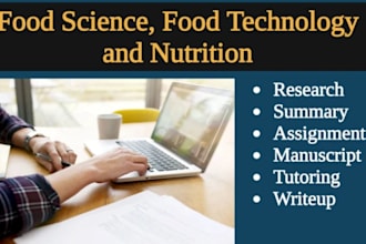 assist you as a food scientist