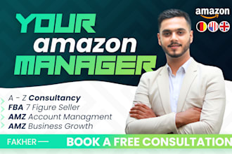 be your expert amazon account manager fba virtual assistant