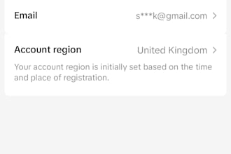 create uk tiktok account