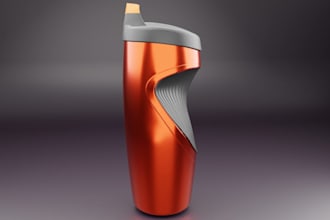 do 3d model of product in blender 3d