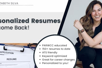 make updates to a resume for a returning customers