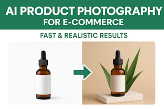 do ai product photography for e commerce