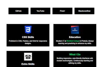 develop a modern responsive website business personal brand