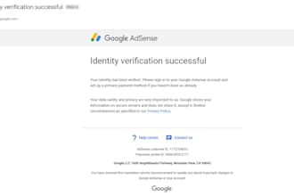 do google adsense identity verification