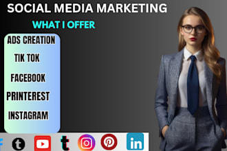 be your social media marketer, content creator, and social media growth