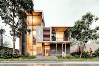 design your house, plans, modeling and rendering