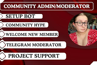 moderate your discord, telegram, and boost twitter community engagement